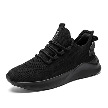 Fujeak 2023 Обувки за бягане Дамски дишащи маратонки Мъжки въздушна възглавница Спортни обувки Външни обувки за обучение с дантела нагоре Вулканизирана обувка