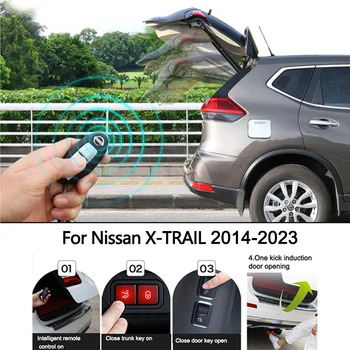 За Nissan X-TRAIL 2014-2023 Опори за врати на задната врата Shock Golf Giuli багажник багажник Газови подпори Аксесоари за пролетни автомобили
