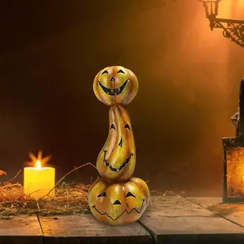 Свещник Хелоуин тиква свещник за селска къща парти хол