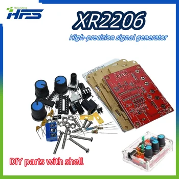  XR2206 функционален генератор на сигнали DIY комплект синусоида / триъгълник / квадратен изход 1Hz-1MHz генератор на сигнали регулируема амплитуда на честотата