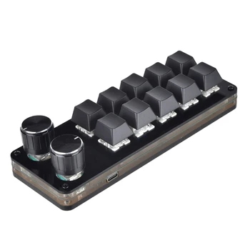Macro клавиатура за програмиране клавиатура 10 ключ 2 копче механична клавиатура мини бутон