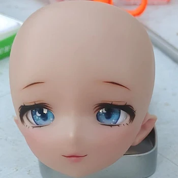 Персонализирано лице за главата на куклата, поддържа грим в изображението, както и други опции за грим (без кукла, без очна ябълка на кукла)
