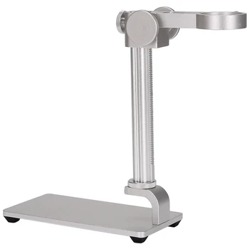  алуминиева сплав стойка USB микроскоп стойка притежателя скоба мини опора таблица рамка за микроскоп ремонт запояване