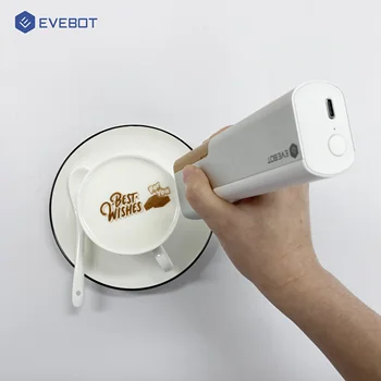 DIY ръчен мастиленоструен принтер за храна Кафе торта и сладкиши Macaron годни за консумация преносим принтер писалка храна печатна машина