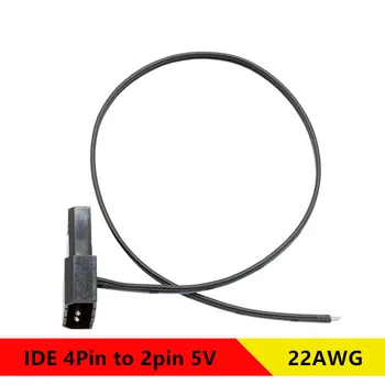 IDE 4pin към 2pin 5V 12V захранващ адаптер кабел DIY 10pcs / партида