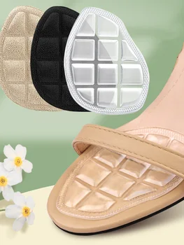 1Pair силиконова предна част вмъкване метатарзални подложки за жени високи токчета сандали нехлъзгаща топка на краката възглавници подложки крака облекчаване на болката