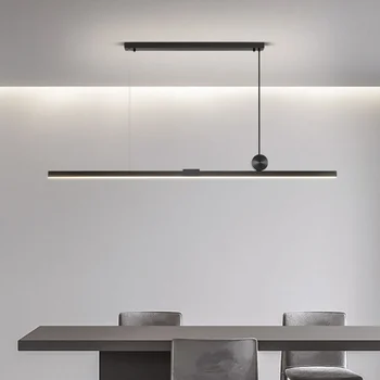 Модерен стил полилей Led кабел висулка светлина за ресторант маса за хранене хол висящи тел дома тела вътрешно осветление