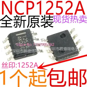 10PCS/LOT NCP1252ADR2G NCP1252A 1252A SOP-8 Original, на склад. Мощност IC