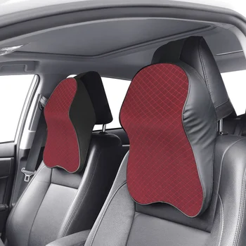  Възглавница за врата на колата Регулируема облегалка за глава Автоматична облегалка за глава Автомобилен стайлинг 3D мемори пяна