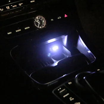 1 парче автомобил USB амбиент светлина авто аксесоар за Nissan Qashqai Juke X-пътека Забележка Tiida Lexus gx460 rx gs300 gx470 rx300 е