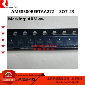 AME8500BEETAA27Z Маркировка: ARMww 2.70V SOT-23 AME8500BEETAA27 детектор на напрежение 100% нов оригинален AME8500