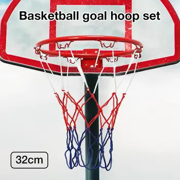 Висящи баскетболни стенни монтирани гол обръч джанта за открито закрит много издръжлив висящ баскетболен обръч баскетбольный мяч 농구공