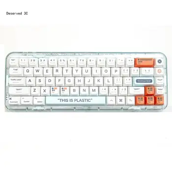 R9CB 139 клавиши XDA пластмасови тематични клавиши PBT DyeSublimation Механична клавиатура Keycap Set