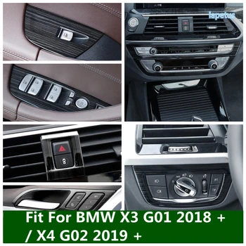 Бутон за повдигане на прозореца / превключвател за главата / дръжка за капак на купата за BMW X3 G01 2018 - 2023 / X4 G02 2019 - 2022 Черен Аксесоари