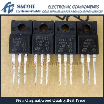 Нов оригинален 10PCS/лот STFV4N150 FV4N150 4N150 OR STP4N150 P4N150 TO-220F 4A 1500V мощност MOSFET транзистор