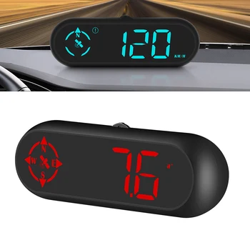 G9 GPS скоростомер Auto HUD Head-Up дисплей на бордовия компютър Аларма за скорост на автомобила за всички аксесоари за автомобили