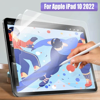 Нова матова живопис писане на хартия таблет екран протектор за iPad 10 2022 HD ясна хартия усещане филм за Apple iPad 10
