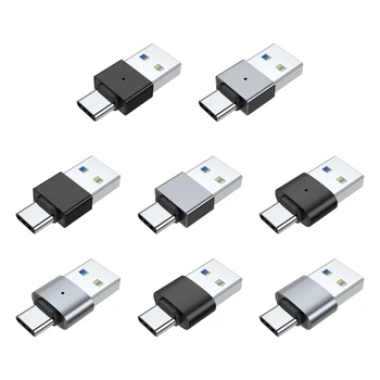 Универсален USB3.0 към мъжки адаптер тип C Традиционни USB устройства към тип C устройства за зареждане и пренос на данни