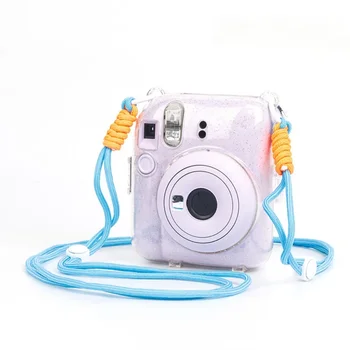 Многофункционална тъкана каишка за камера за Fujifilm Instant Mid-Camera Универсална гривна кръгло въже
