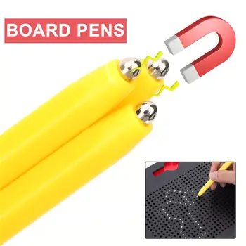 Pen Board писалки рисуване магнит писане играчка замяна деца живопис стилус точки драскане малко дете Fidget таблетка за многократна употреба
