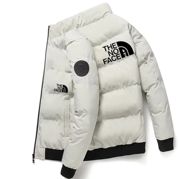 2023 Зимно мъжко топло яке студено палто NY писмо отпечатано PARKA надолу памук изпълнен марка стои врата цип модно палто