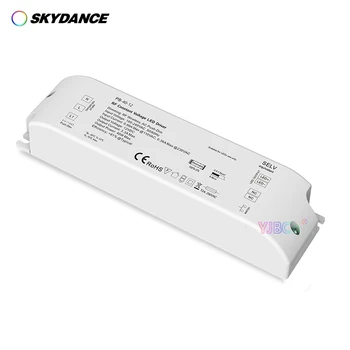 Skydance 2.4G RF затъмняване LED драйвер Push-Dim 40W 75W 12V 24V Регулируемо захранване 220V Едноцветен светодиоден светлинен трансформатор