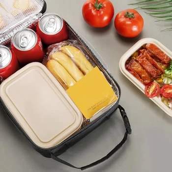 Кутия за обяд Чанта за обяд за мъже Капацитет на жените Кутия за обяд за многократна употреба Чанти за обяд Изолирана чанта за обяд Кутия за обяд Охладител