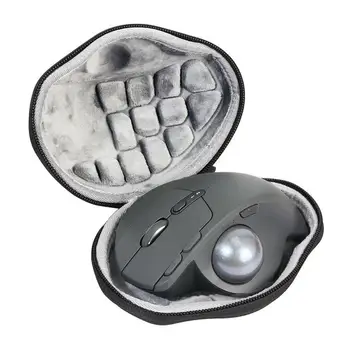 Hard Travel Калъф за носене Ергономичен безжичен Trackball мишка чанта за съхранение Преносим калъф за геймърска мишка ForLogitech MX Ergo