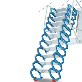 Домакински комплект инструменти външно стенно телескопично стълбище ръчно сгъваема стълба преносимо телескопично стълбище 2.5-3M