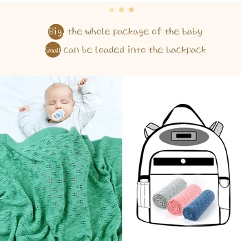 Последни плетени новородени пелени обвивам одеяла бебе одеяло супер меки малки легла кошница диван бебе легло манта юрган за