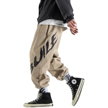 Хип-хоп джогъри Мъжки панделки Карго панталони Track Casual 2023 Панталони Sweatpants Loose Baggy Гащеризони