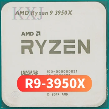 AMD Ryzen 9 3950X R9 3950X 3.5 GHz 16-ядрен процесор с 32 нишки 7NM L3=64M гнездо AM4