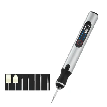 Електрически гравиране писалка ротационен инструмент 8W безжичен ецване гравиране инструмент 7Bits DIY ротационен ецване писалка лесен за работа дропшипинг