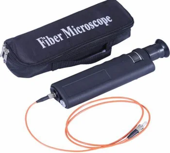 Евтина цена Висококачествена лупа за оптични влакна KIS-200 Ръчен оптичен микроскоп Инспектор на оптични влакна Фибромикроскоп