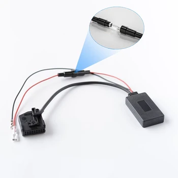 NEW-Car безжичен Bluetooth аудио адаптер AUX кабел MFD2 RNS2 18Pin за Touareg Golf