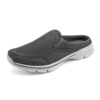 Нови мъжки ежедневни обувки Летни модерни получехли Обувки за ходене Мъжки домашни обувки Mesh дишащи маратонки Мъжки обувки