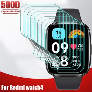 For Redmi Watch 4 Soft TPU Hydrogel Film Smartwatch Защитни филми HD Ясни протектори за екран против надраскване за Redmi Watch 4