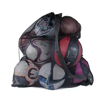 1pc голям капацитет открит спортна чанта басейн съхранение окото чанти футбол баскетбол нетни играчки плувки топки организатор за плаж горещо
