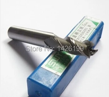 10 бр/комплект 2.5mm 3 флейта фреза алуминиев край фреза CNC, струг инструмент, оборудване фреза ротационен нож