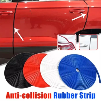 10m Защита от надраскване на вратата на вратата на автомобила Защита на лентата Trim Auto Door Anti Collision Strip със стоманена декорация на автомобили