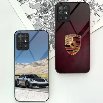 P-Porsche подложка за мишка за Huawei P50 P30 P40 P20 P9 Smartp Z Pro Plus 2019 2021 стъкло