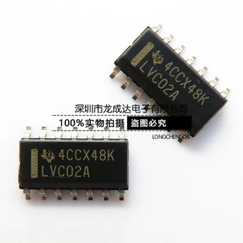 20pcs оригинален нов SN74LVC02ADR LVC02A SOP14 логически чип