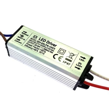 1pcs 6-10x3w 10-18x3w 18-30x3W LED драйвер 600mA водоустойчив IP67 ток осветление трансформатори захранване