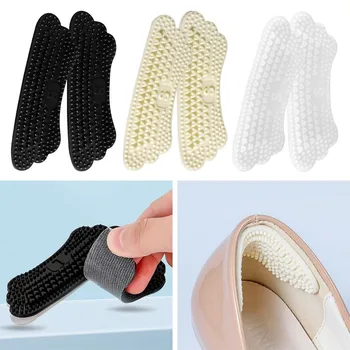 4pcs силиконови вложки за пета пеперуда облекчаване на болката намаляване на размера на обувките стикери стикер подложки за обувки спортни обувки