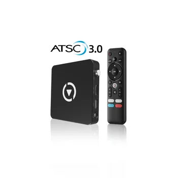 atsc 3.0 4k тунер 4K HDR цифров телевизионен приемник atsc3.0 телевизионен тунер Android 11 FTA канали ATSC декодер